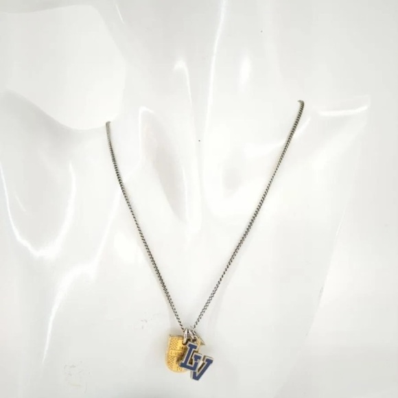 Auth Louis Vuitton 1854 Malletier New York Men Necklace - Picture 3 of 8